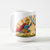 Hektor und Achilles Kaffeetasse (Vorderseite Links)