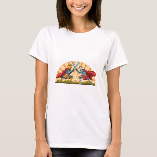 Hektor und Achilles T-Shirt (Vorderseite)