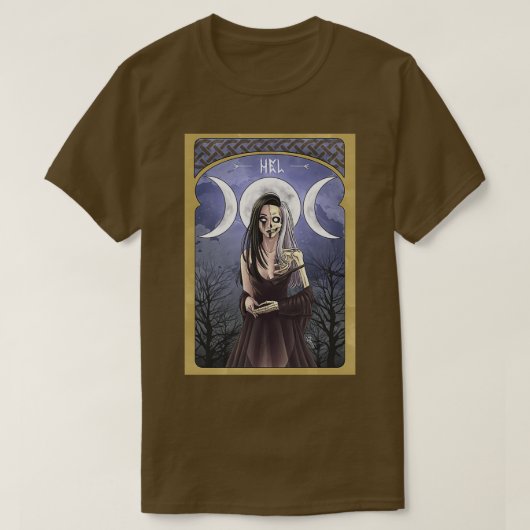 Hel Goddess of Death T-Shirt (Design vorne)