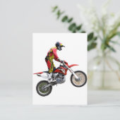 Helaines Dirt Cycle Postkarte (Stehend Vorderseite)