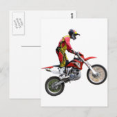 Helaines Dirt Cycle Postkarte (Vorne/Hinten)
