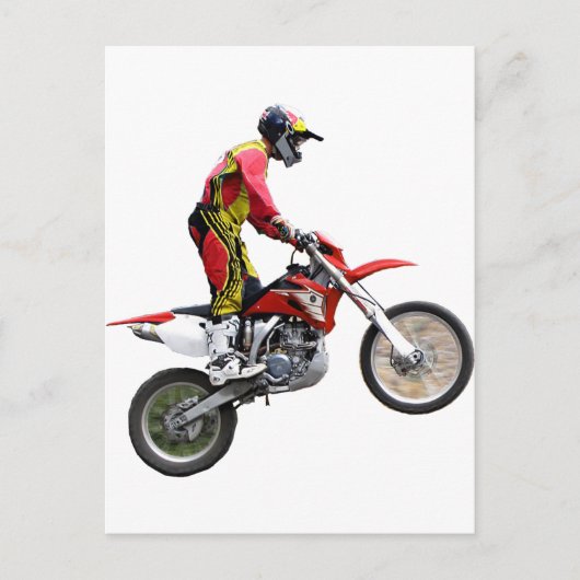Helaines Dirt Cycle Postkarte (Vorderseite)