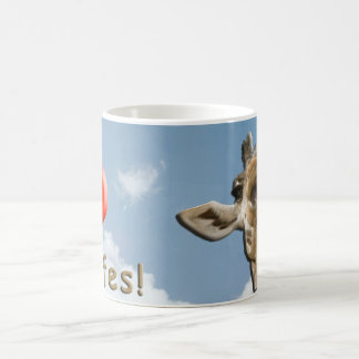 Helaines doof Giraffe Kaffeetasse