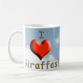 Helaines doof Giraffe Kaffeetasse (Links)