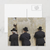 Helaines Western (Wailing Wall) Postkarte (Vorne/Hinten)