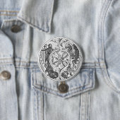Held-Buntglas-Schild-Knopf Button (Beispiel)