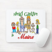 Held Captive in Maine Mousepad (Mit Mouse)
