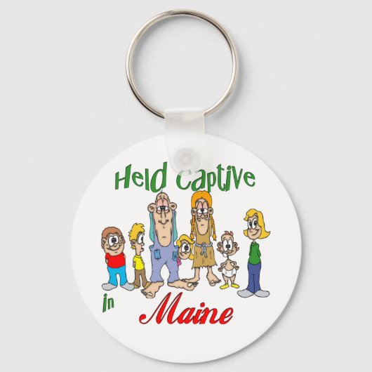 Held Captive in Maine Schlüsselanhänger (Vorderseite)