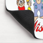 Held Captive in Wisconsin Mousepad (Ecke)