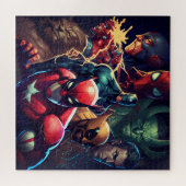 Held gegen Villains Band 1 Jigsaw Puzzle (Horizontal)