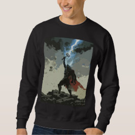 Held - Gott des Donners Nordische Mythologie Sweatshirt