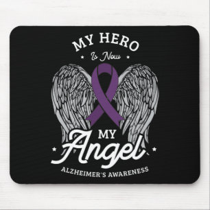 Held ist jetzt mein Engel Alzheimerheimer's Bewuss Mousepad