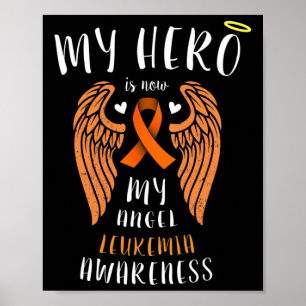 Held ist jetzt mein Engel - Erinnerung an Leukämie Poster