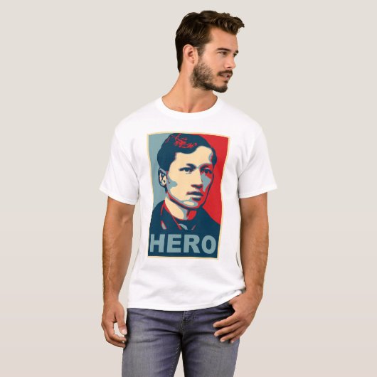 Held Jose Rizal T-Shirt (Vorne ganz)