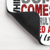 HELD KOMMT ENTLANG 1 Vater GEHIRN-KREBS T - Shirts Mousepad (Ecke)