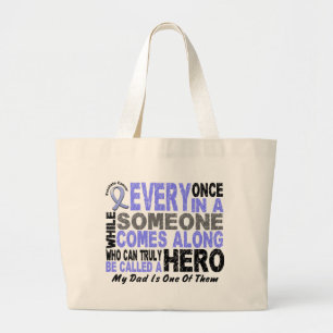 HELD KOMMT ENTLANG 1 Vater PROSTATAkrebs Jumbo Stoffbeutel