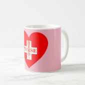 Held-Krankenschwester Kaffeetasse (VorderseiteRechts)