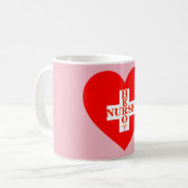 Held-Krankenschwester Kaffeetasse (Vorderseite Links)