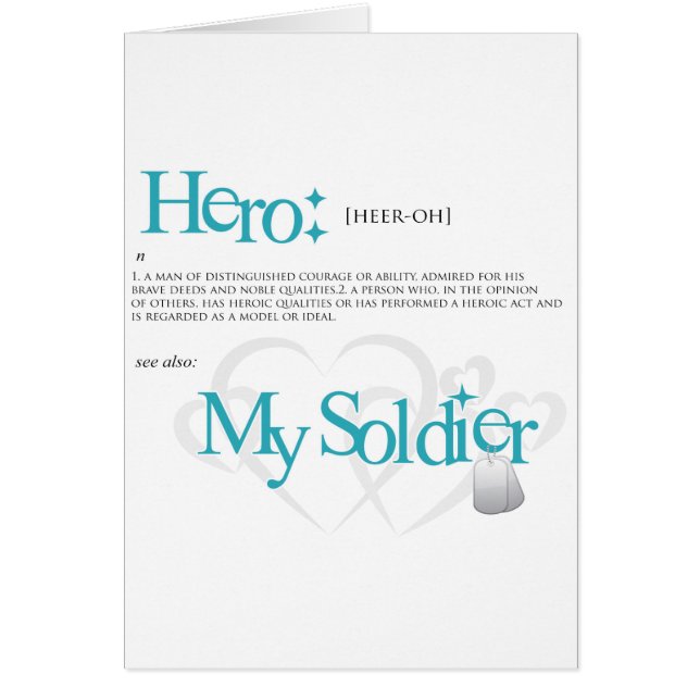 Held: Mein Soldat (Vorne)
