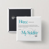 Held: Mein Soldat Button (Vorne & Hinten)