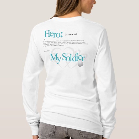 Held: Mein Soldat T-Shirt (Rückseite)