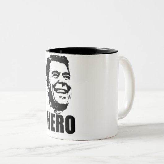 Held Reagan Zweifarbige Tasse (VorderseiteRechts)