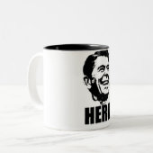 Held Reagan Zweifarbige Tasse (Vorderseite Links)