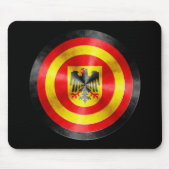 Held-Schild Kapitän-Deutschland Mousepad (Vorne)