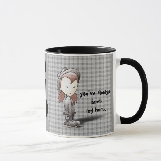 "Held-" Tasse (Rechts)