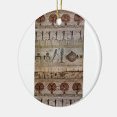 HELD UND RUHM KERAMIK ORNAMENT (Links)