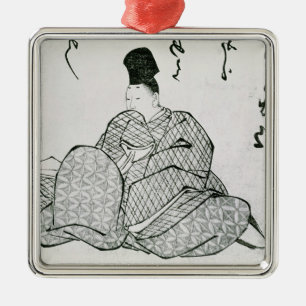 Held von einem Monogatari Silbernes Ornament