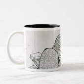 Held von einem Monogatari Zweifarbige Tasse (Links)