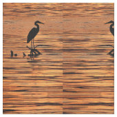 Helden bei Sunset Fabric Stoff (Nahaufnahme)