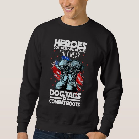 Helden Combat Boots Sweatshirt (Vorderseite)