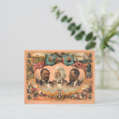 Helden der farbigen Rasse (1881) Postkarte (Stehend Vorderseite)