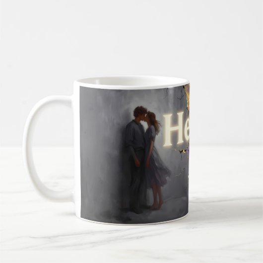 Helden-der-Liebe-und-des-Lichts-Tasse Kaffeetasse (Links)