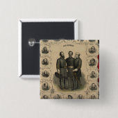 Helden des Bürgerkriegs Button (Vorne & Hinten)