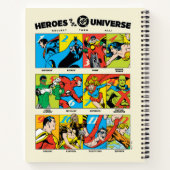 Helden des DC™ Universums Notizblock (Rückseite)