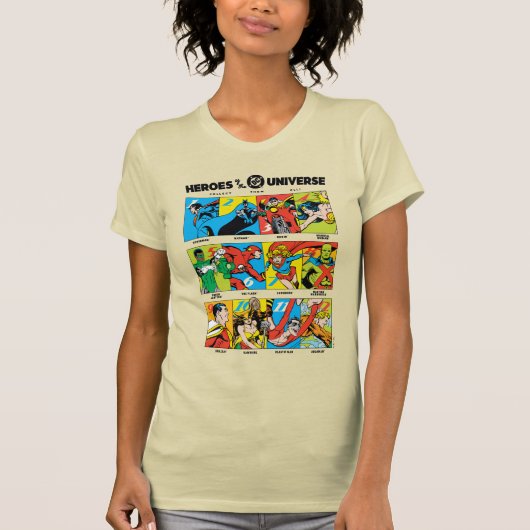 Helden des DC™ Universums T-Shirt (Vorderseite)