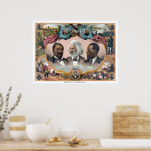 Helden des farbigen Rennens Poster (Küche)