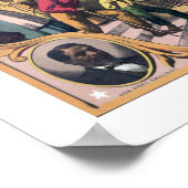 Helden des farbigen Rennens Poster (Ecke)