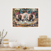 Helden des farbigen Rennens Poster (Küche)