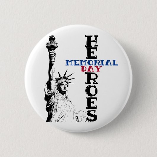 Helden des Gedenktages Button (Vorderseite)