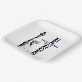 Helden des Gedenktages Pappteller (Gewinkelt)