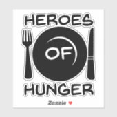 Helden des Hunger Decal Aufkleber (Blatt)