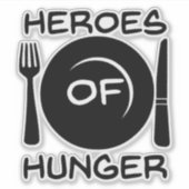 Helden des Hunger Decal Aufkleber (Vorderseite)