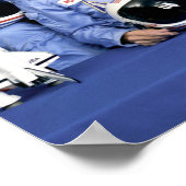 Helden des Space Shuttle Challenger Desaster Poster (Ecke)