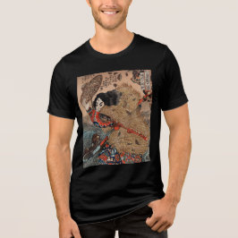 Helden des Suikoden von Utagawa Kuniyoshi Tri-Blend Shirt
