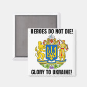 Helden die nicht glorreich zu ukraine magnet (Vorderseite/Rückseite)