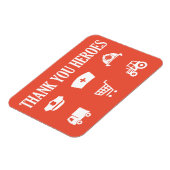 Helden | Frontliner | Vielen Dank Magnet (Linke Seite)